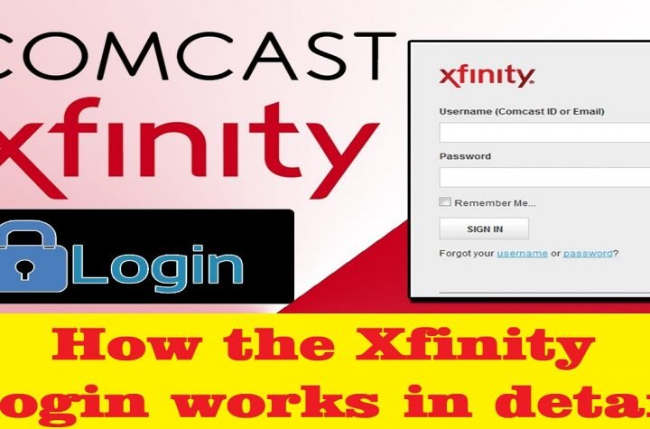 How the Xfinity login works in detail